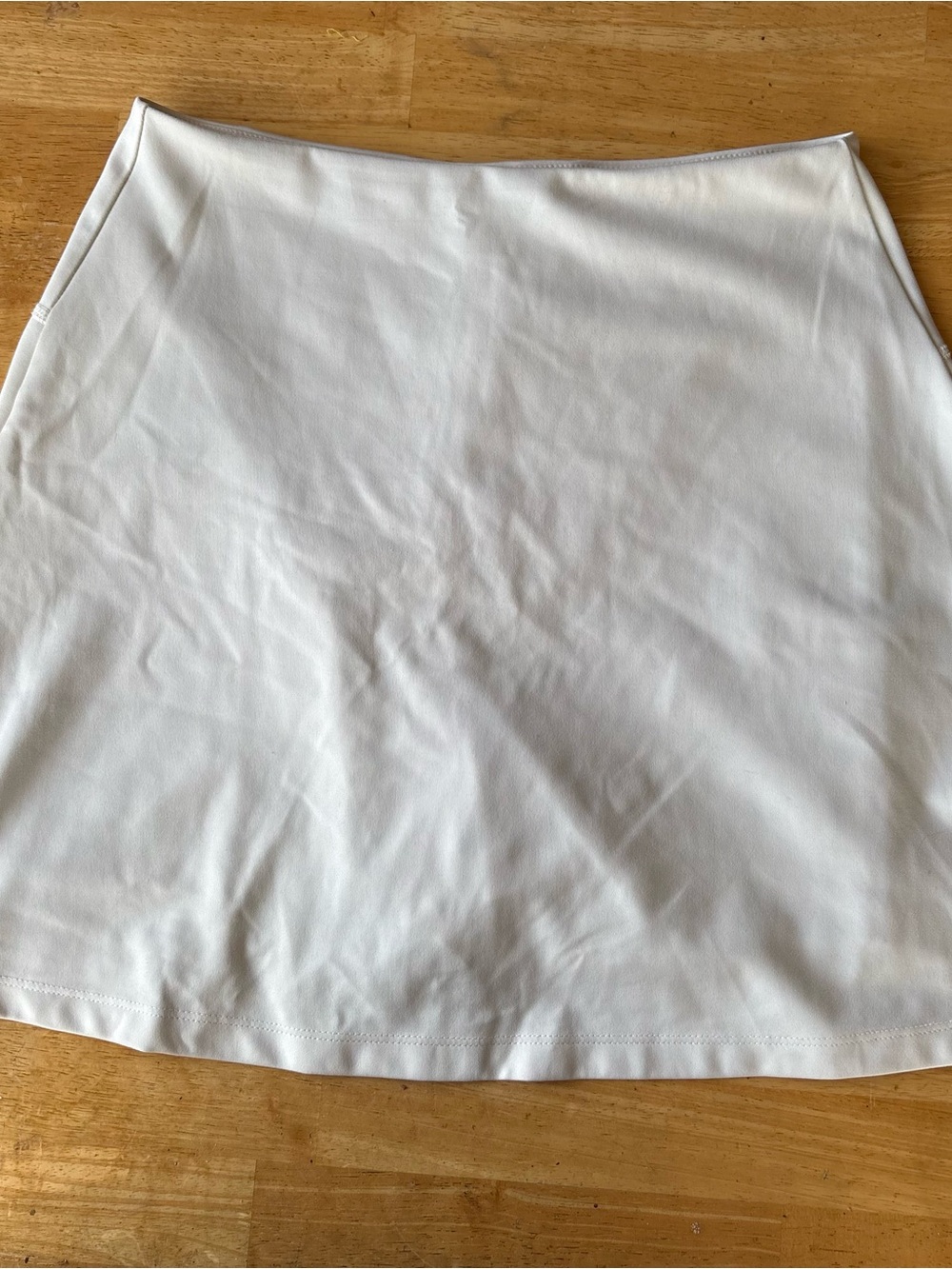 Girlfriend Collective White Skort